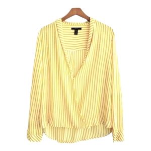 Forever 21 Crepe Criss Cross Top